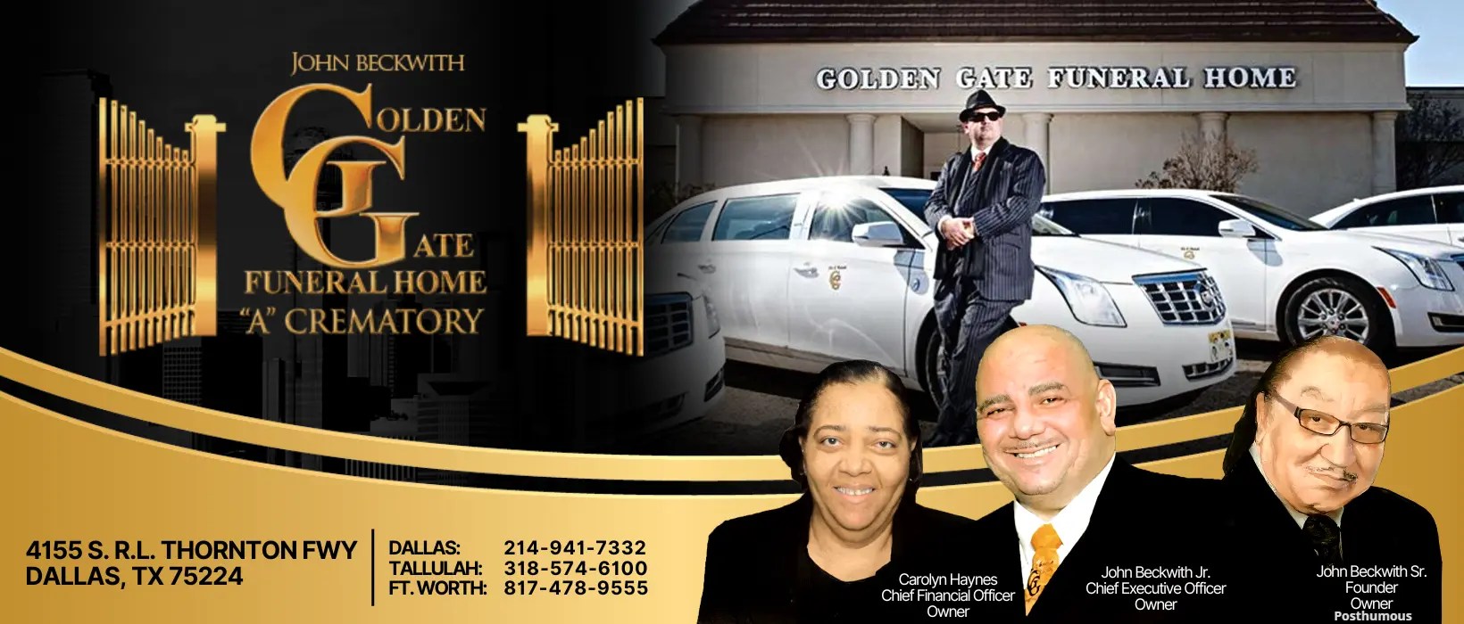 Golden Gate Funeral Home Dallas TX funeral home and cremation