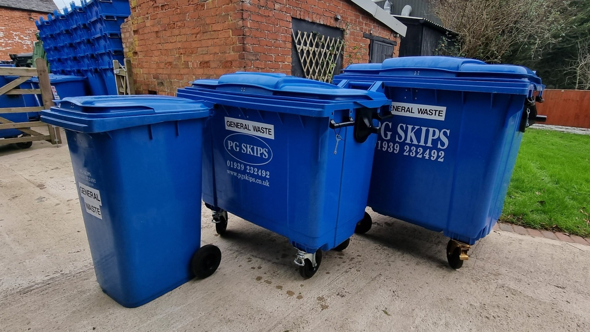 Bin Hire, REL, Regular collections, Recycling, No contract.