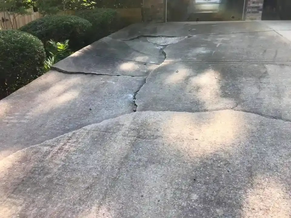 How to Repair a Sunken Concrete Driveway