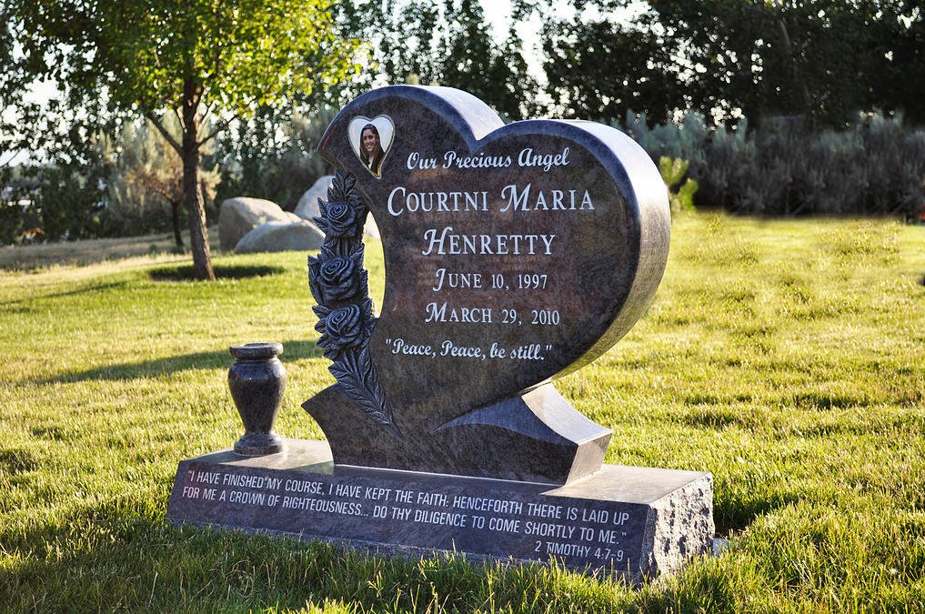 Monuments Headstones Hughes Mortuary