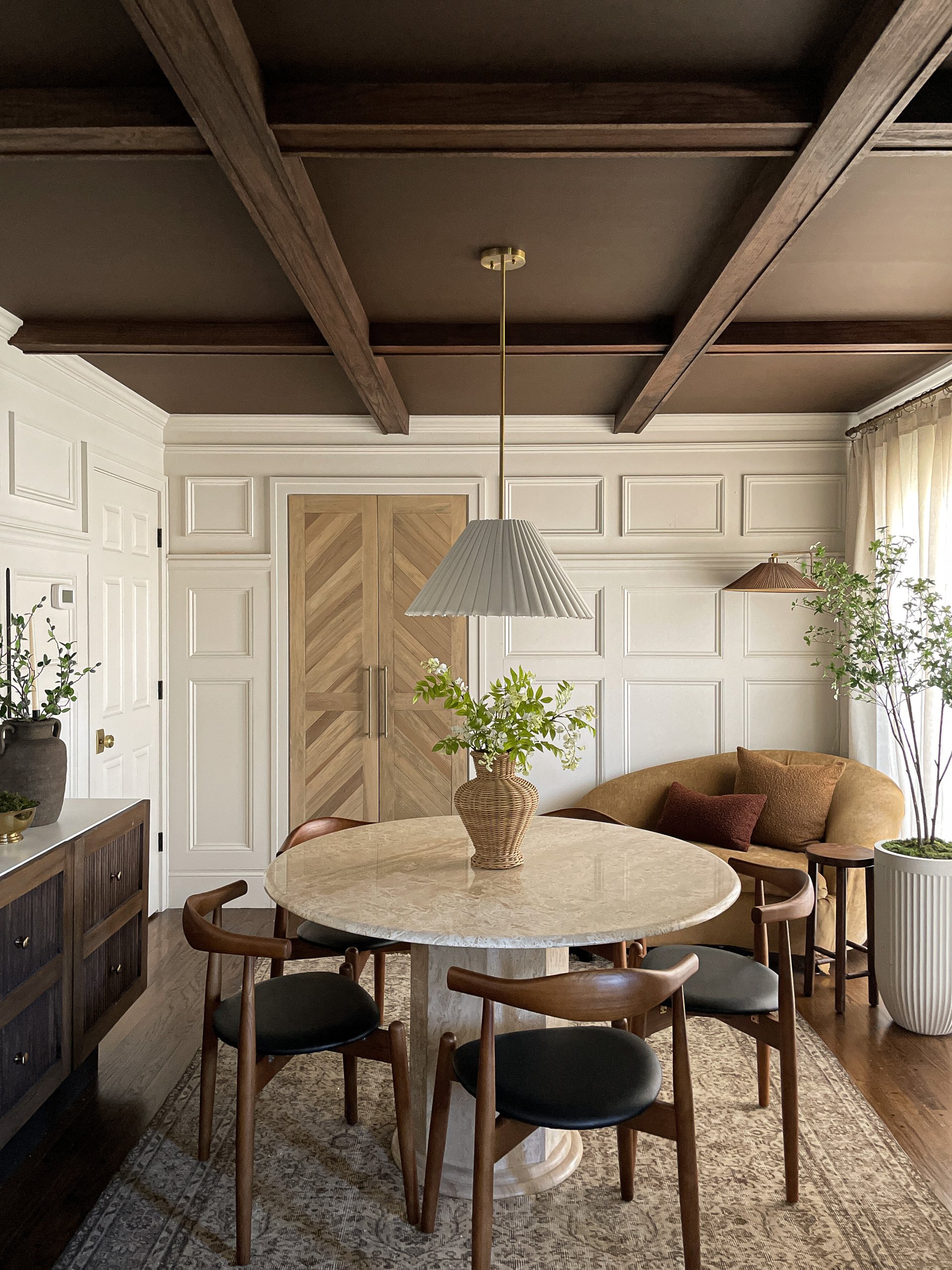 DIY COFFERED CEILINGS