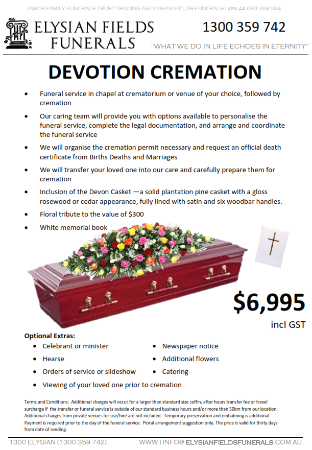 Funeral Home in Brisbane Elysian Fields Funerals