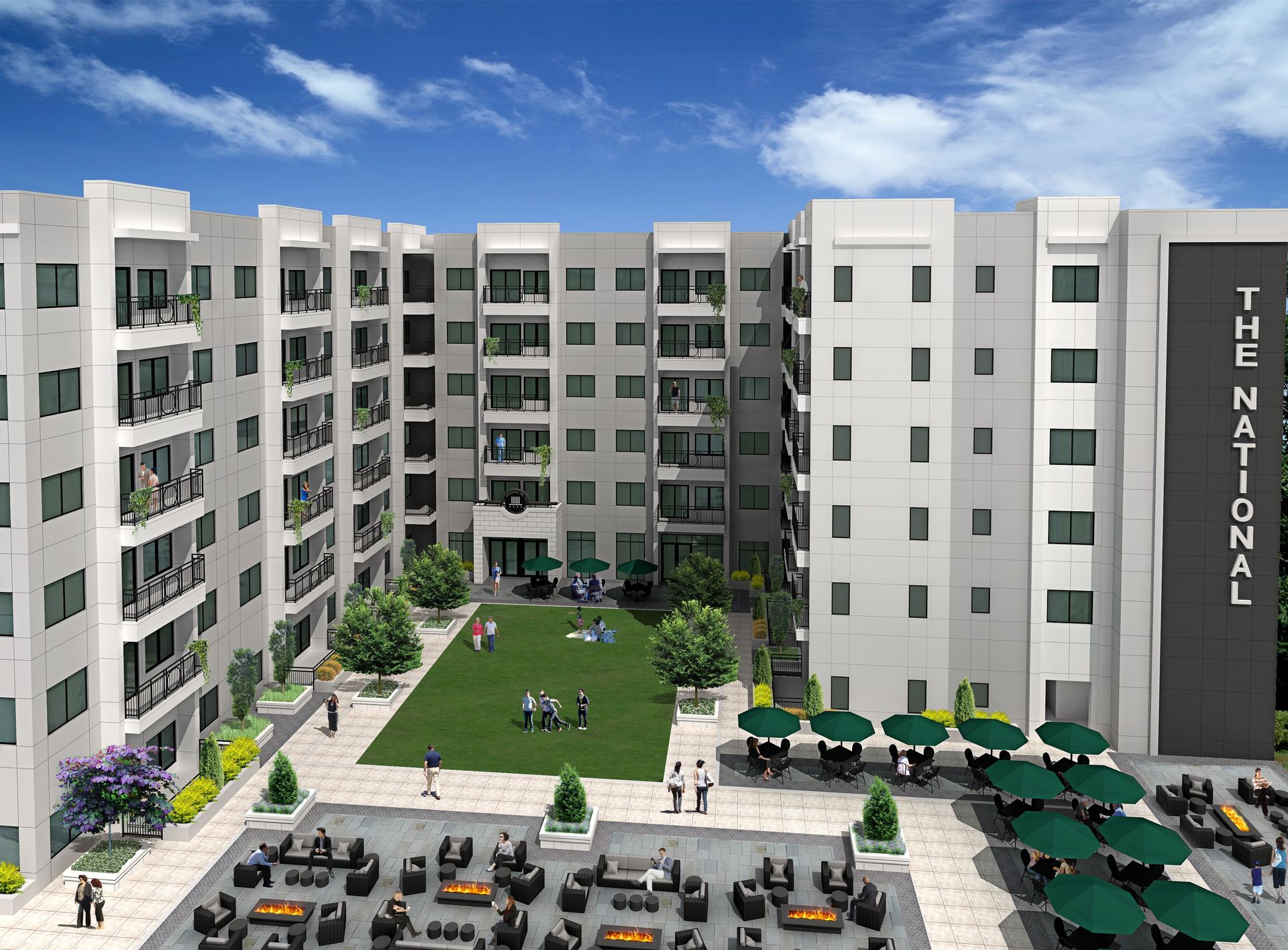 Gallery Apartment Complex in Downtown Gainesville, GA