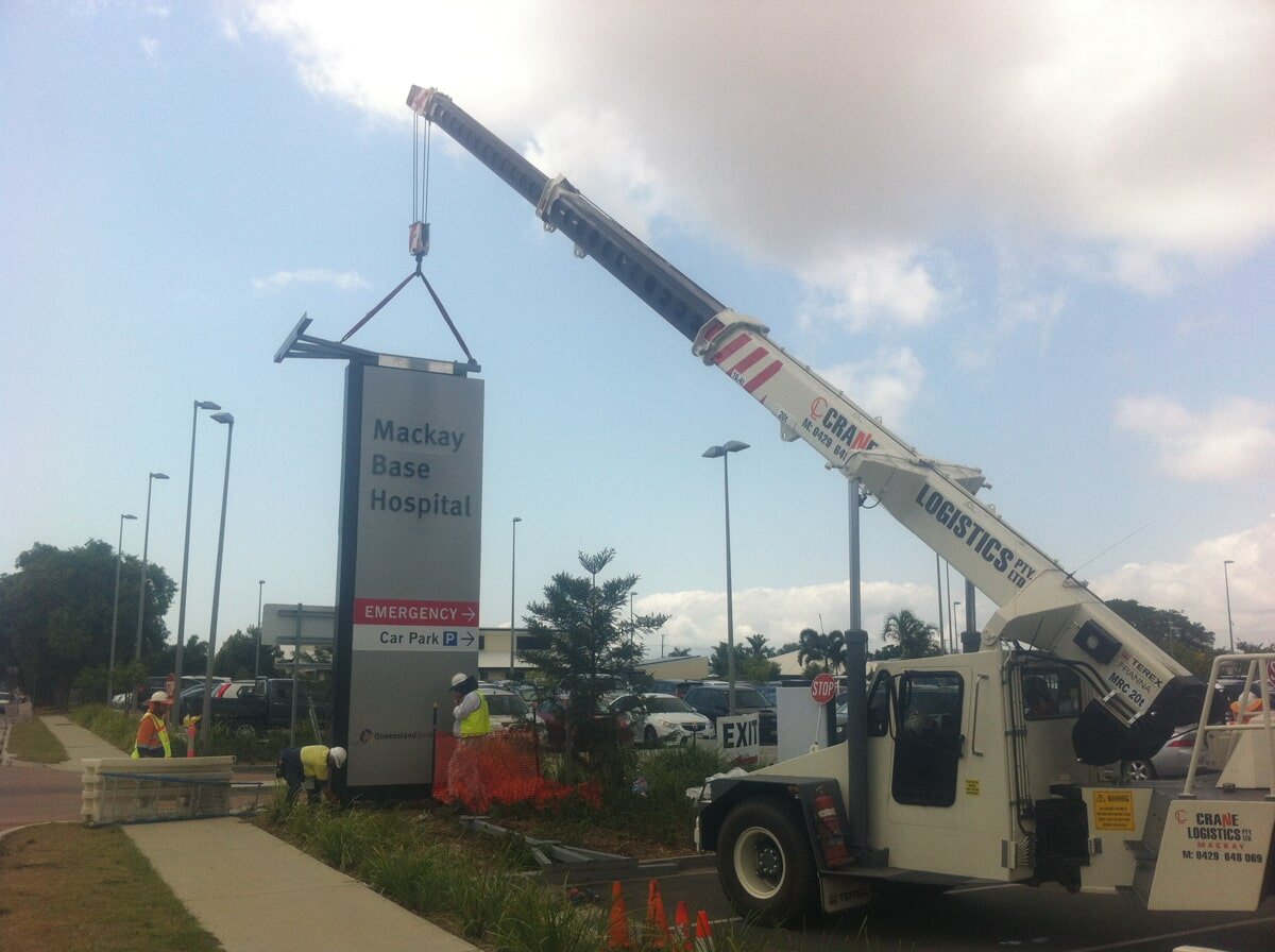 Franna Crane Hire Mackay Crane Logistics