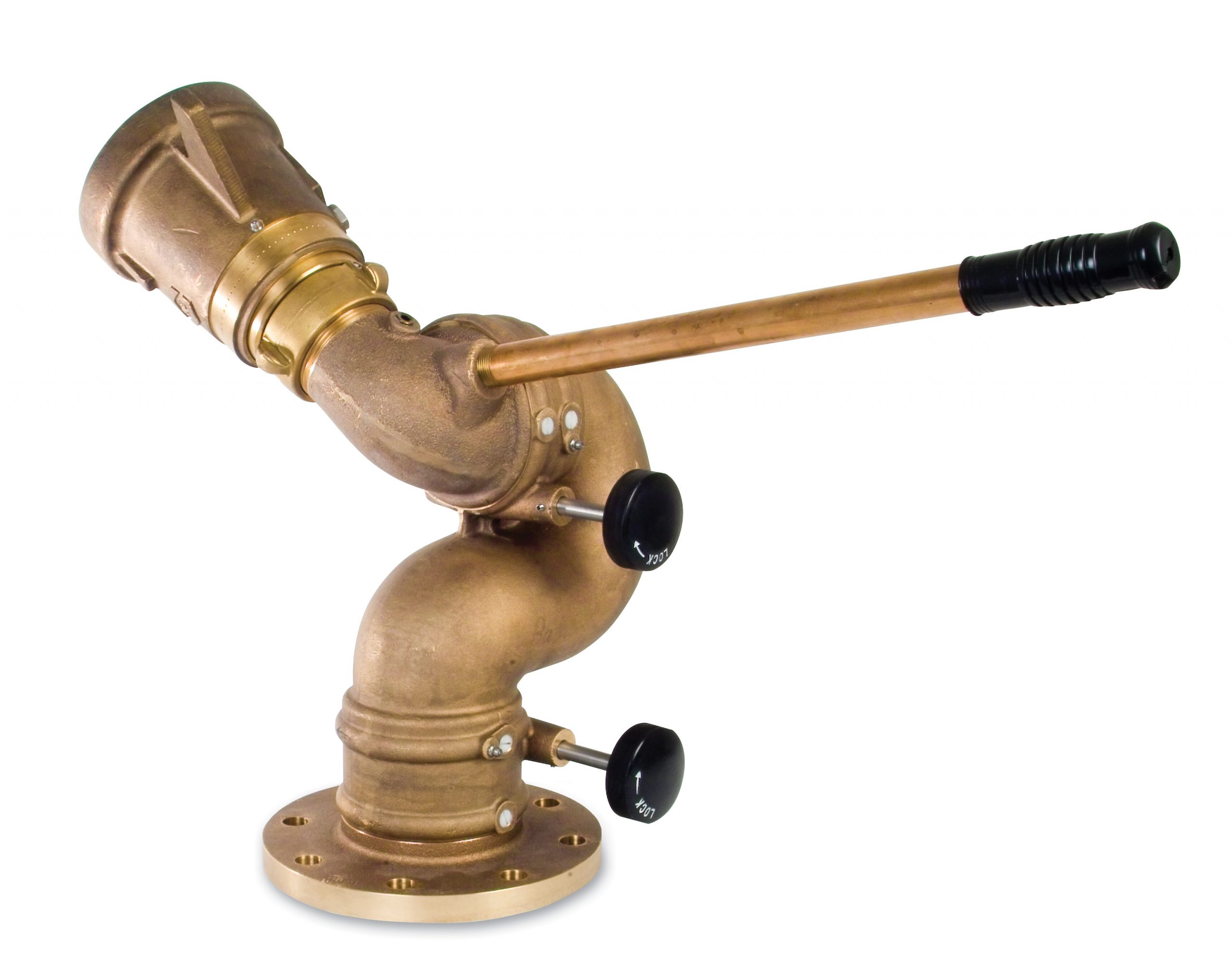 Monitor, 4" XP complete with 500 GPM (300, 700 GPM) Nozzle Fixed Omega, Brass IRP Fire