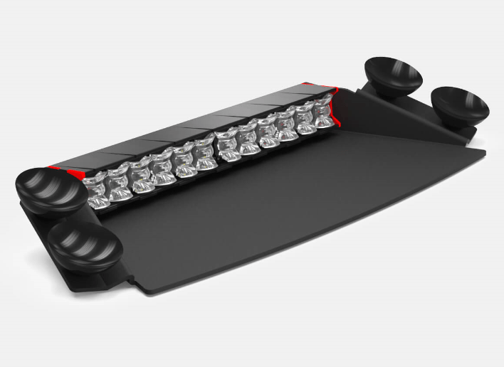 Light Dash, Feniex SM Fusion, 2X Dash Light - IRP Fire & Safety Ltd.