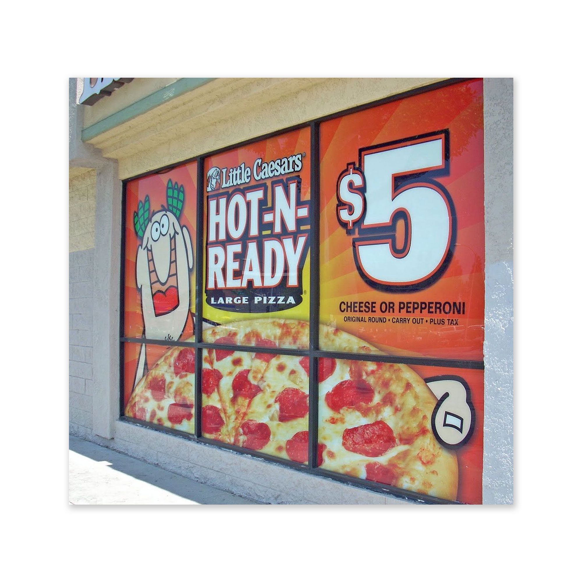 Window Cling Sign Irvine Printing & Displays