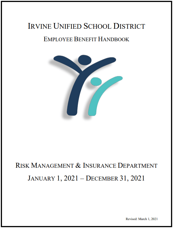 IUSD Employee Benefit Handbook Irvine Teachers Association