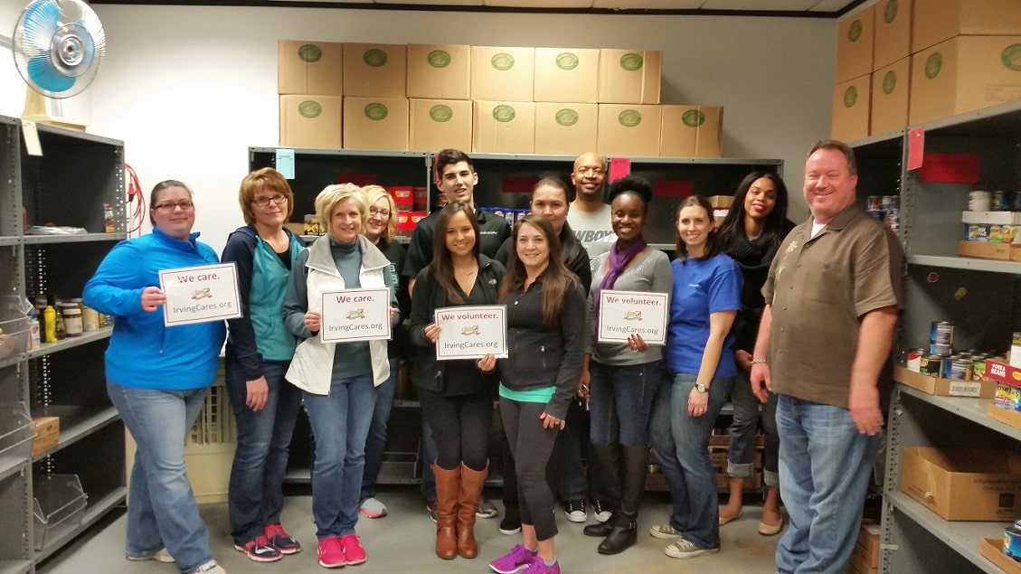 ways to volunteer Irving Cares