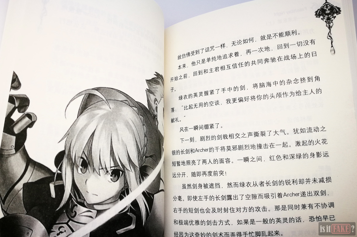 Guess The Fake Fate/Stay Night Light Novels