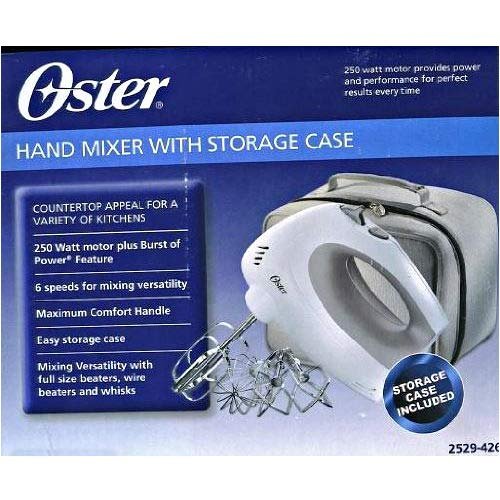 »ǂ« Oster 2529426 Hand Mixer with Storage Case Mixers Shop