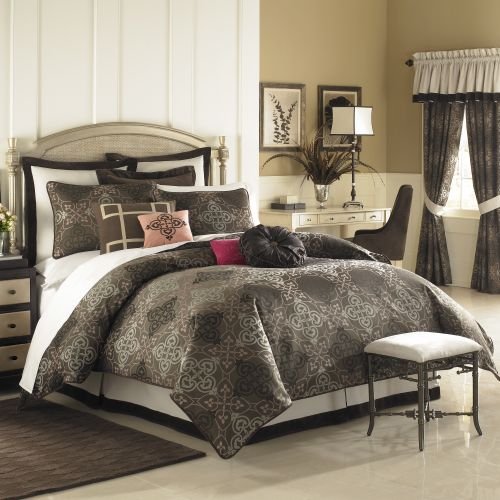 *Cheap Waterford Rosemarie Cocoa Queen Comforter ghbgftdre