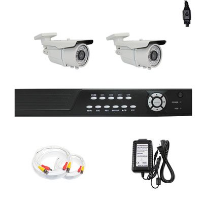 !!!Q!!! Complete High End 4 Channel Real Time (500GB HD) CCTV DVR