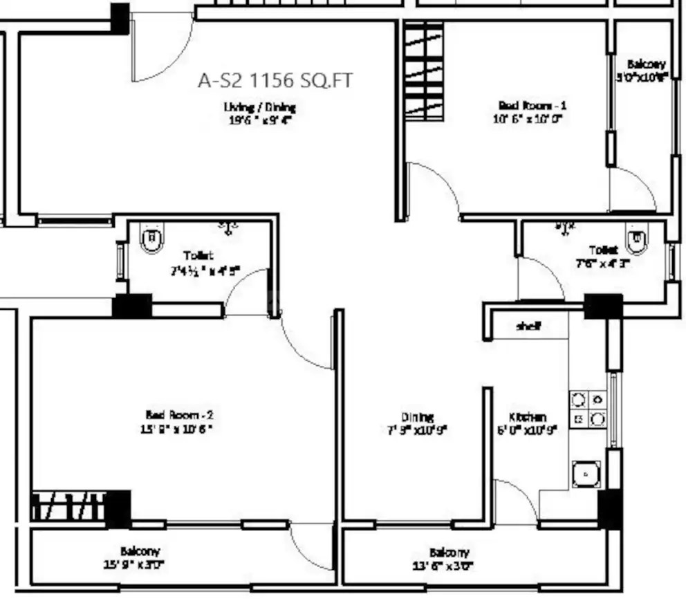 Vishnu Raj Homes Floor Plan Madipakkam, Chennai