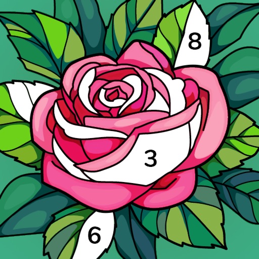 ‎Color Flow Paint by Number on the App Store