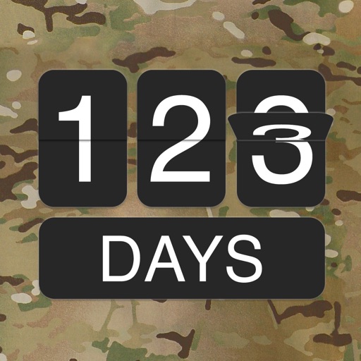 Short Timer Military Retirement Countdown App for iPhone Free