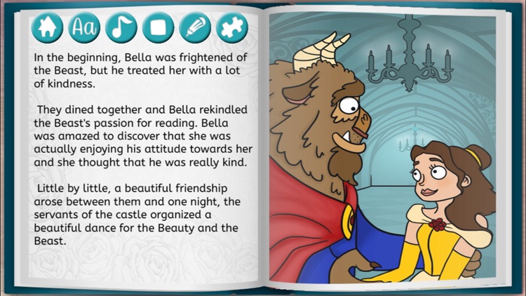 Beauty and the Beast classic short stories Pro by Meza Apps SL