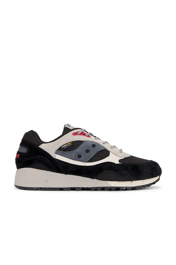 Saucony Shadow 6000 in Black & Dove REVOLVE