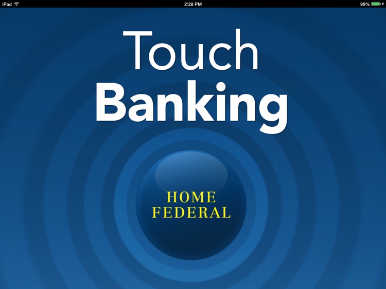 Home Federal Savings Bank Touch Banking for iPad by HOME FEDERAL