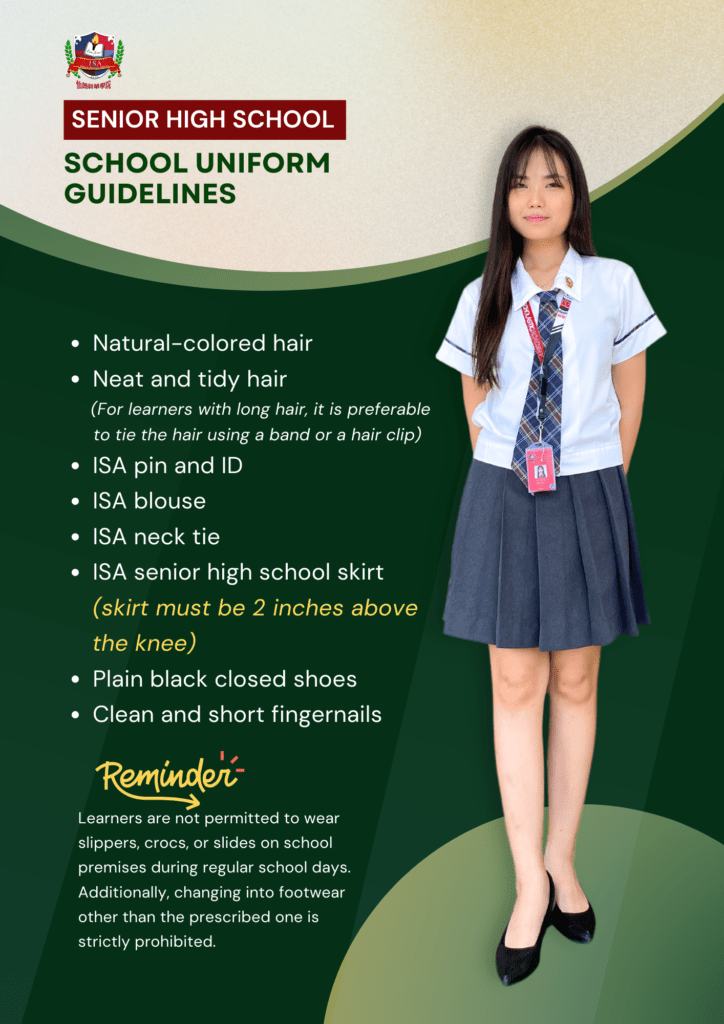 Uniform Guidelines Iloilo Scholastic Academy