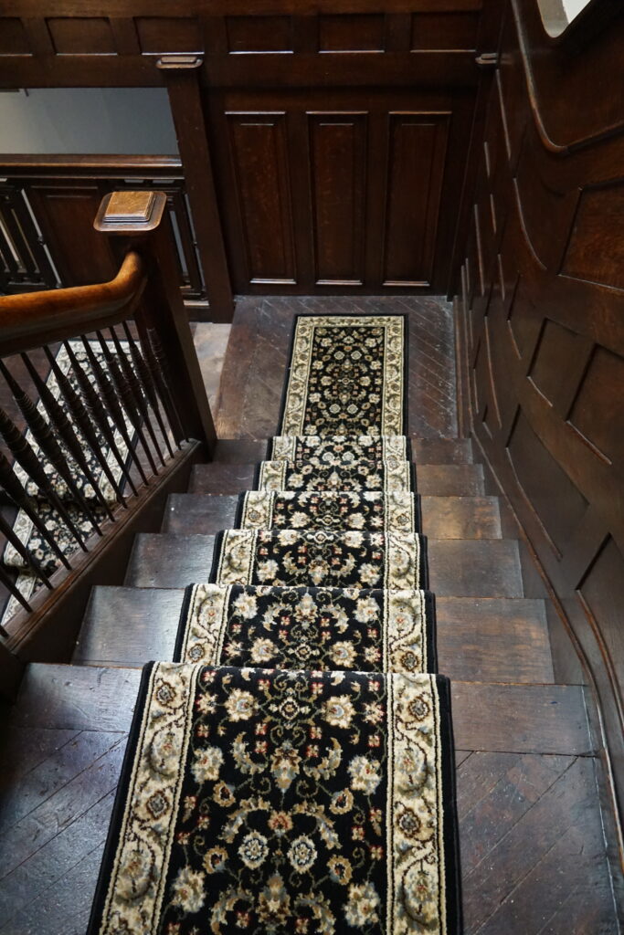 Main staircase- The King's Throne Inn