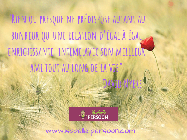 Le Bonheur C Est Simple Comme L Amitie Isabelle Persoon