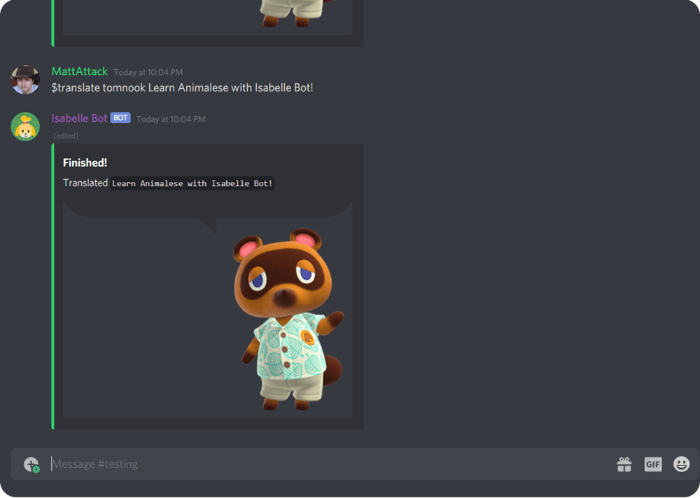 Isabelle Bot The AllinOne Animal Crossing Discord Bot!