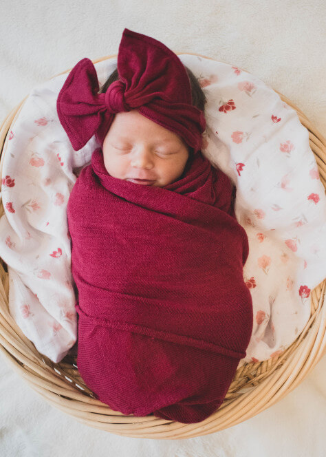 Baby in Basket