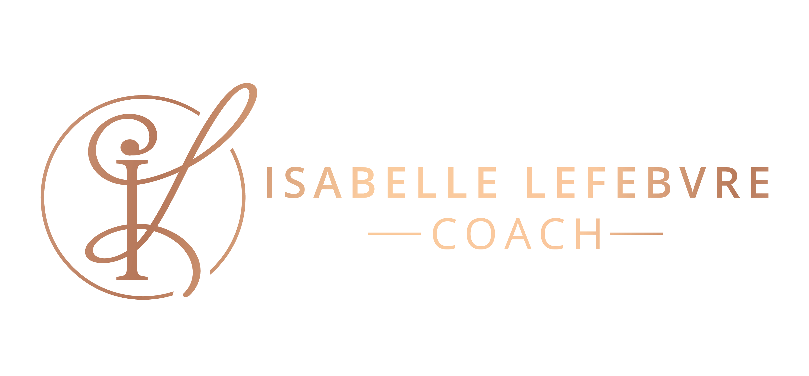 Logo Instagram doré Isabelle Lefebvre Coach