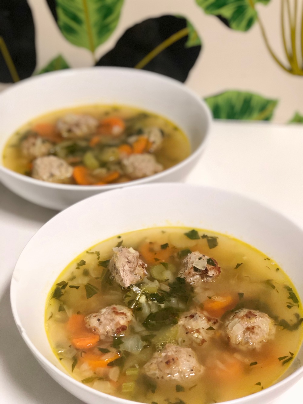 Paleo Italian Wedding Meatball Soup Isabel Smith Nutrition & Lifestyle