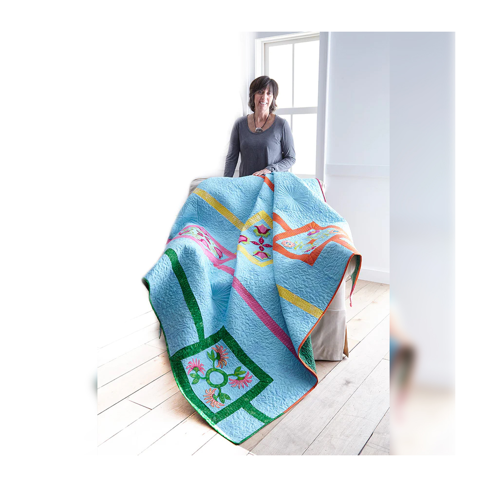 Flower Box Quilt™ Book & Embroidery Design Collection by Eileen Roche