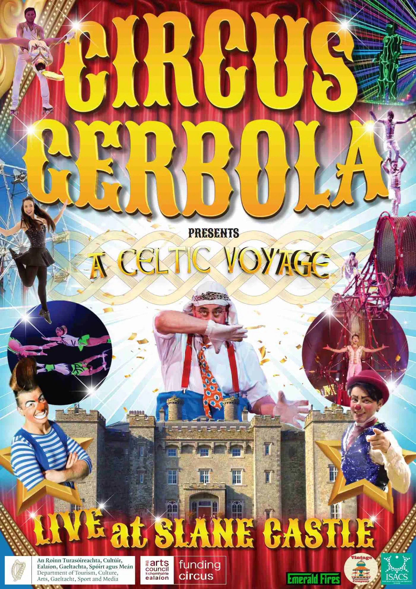 Circus Gerbola LIVE at Slane Castle! ISACS
