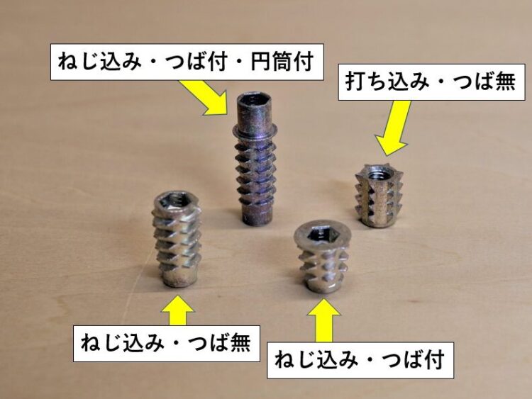 ボルト・Bタイプに使用する鬼目ナット 作っちゃう？