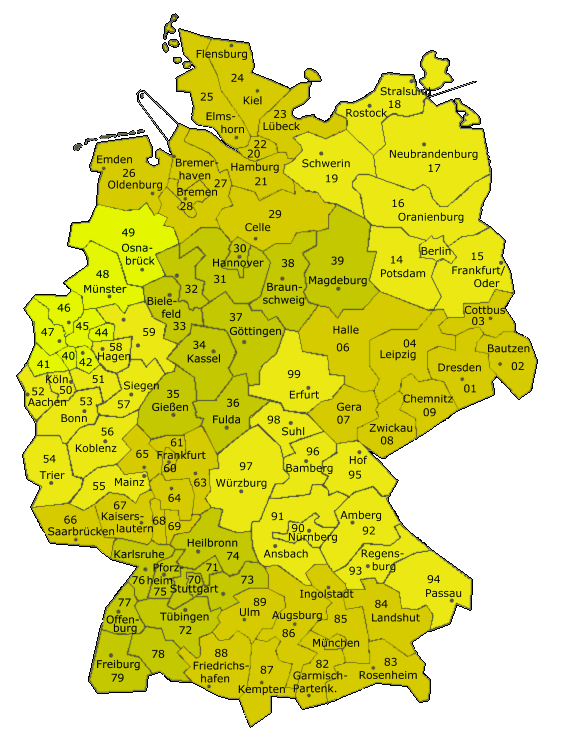 Plz Karte Deutschland Download Kostenlos plz_d ISBSystems GmbH