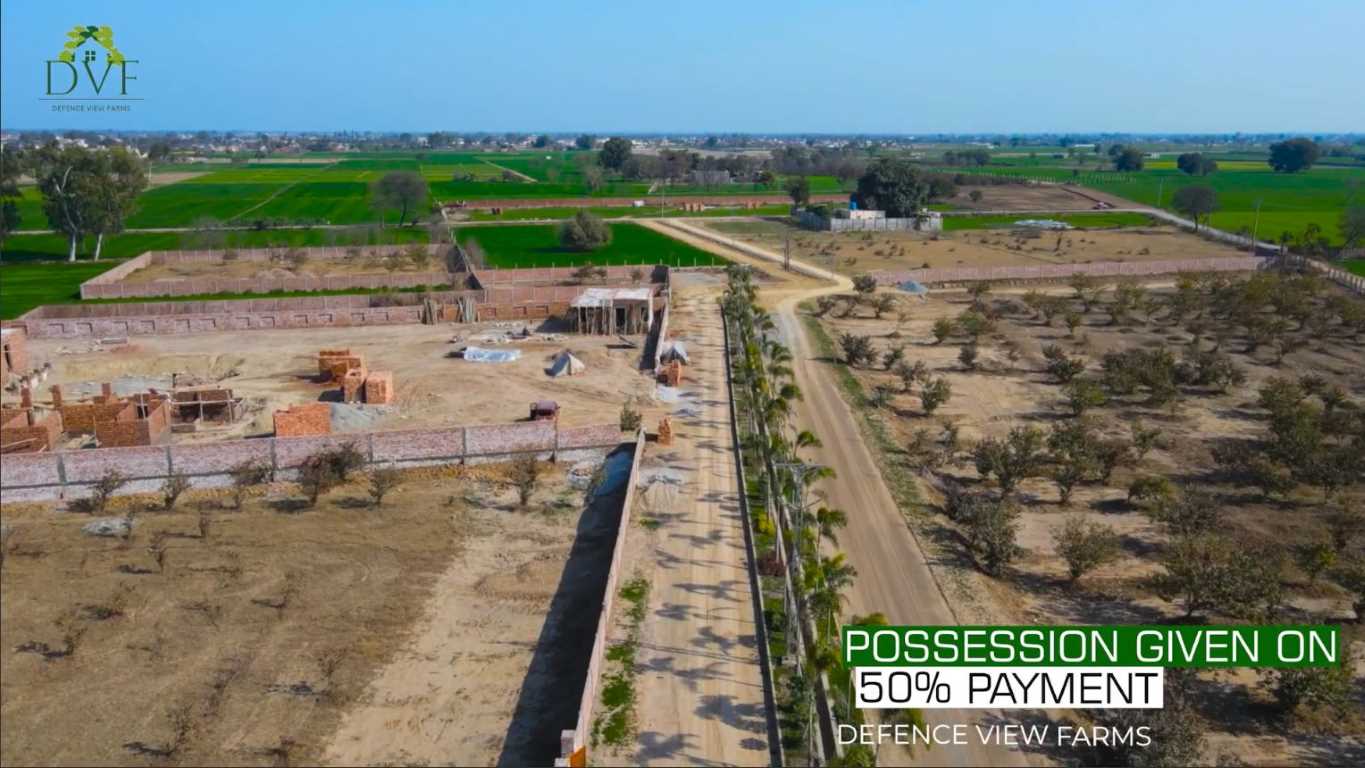 6 Kanal Plot For Sale On 1 Year Installment Plan In Defence View Farms