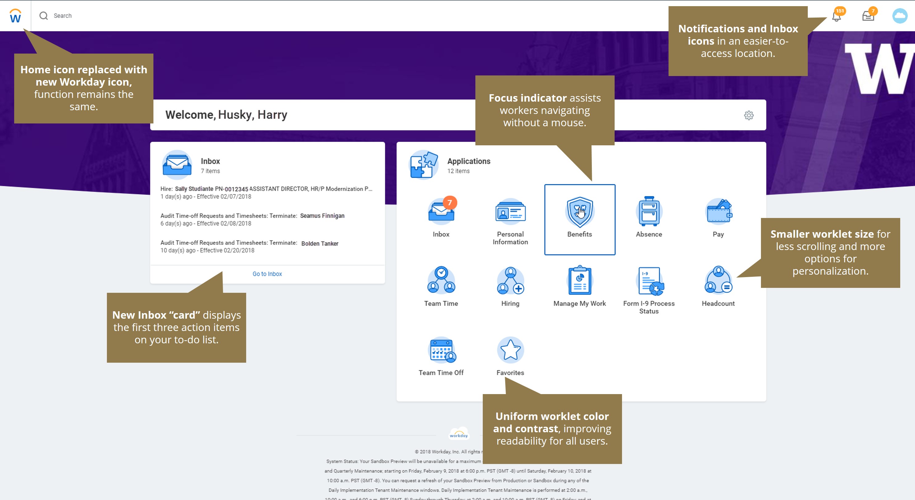 Current Release Workday 30 Integrated Service Center