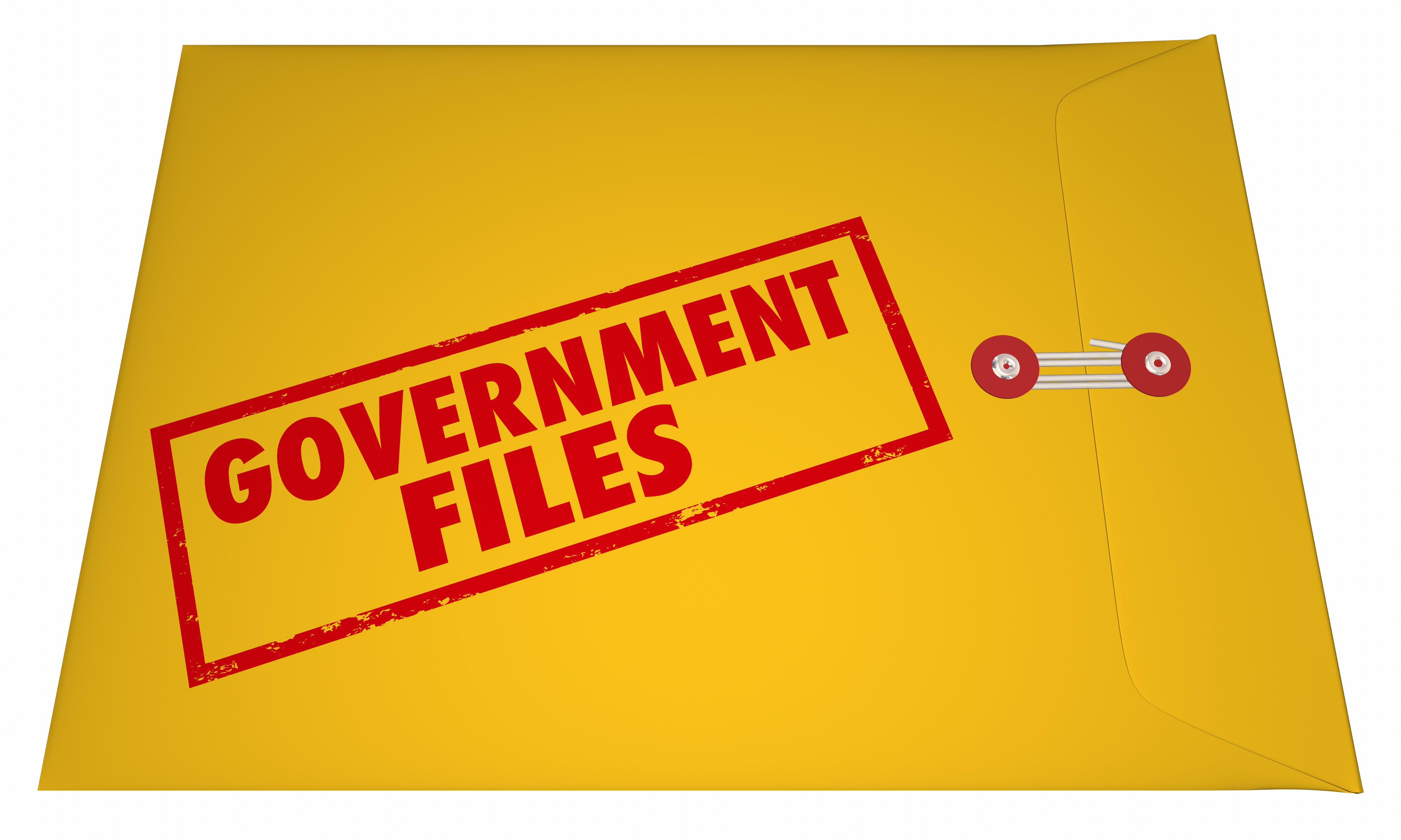 Government Files Records Sealed Classified Confidential Envelope (ISC