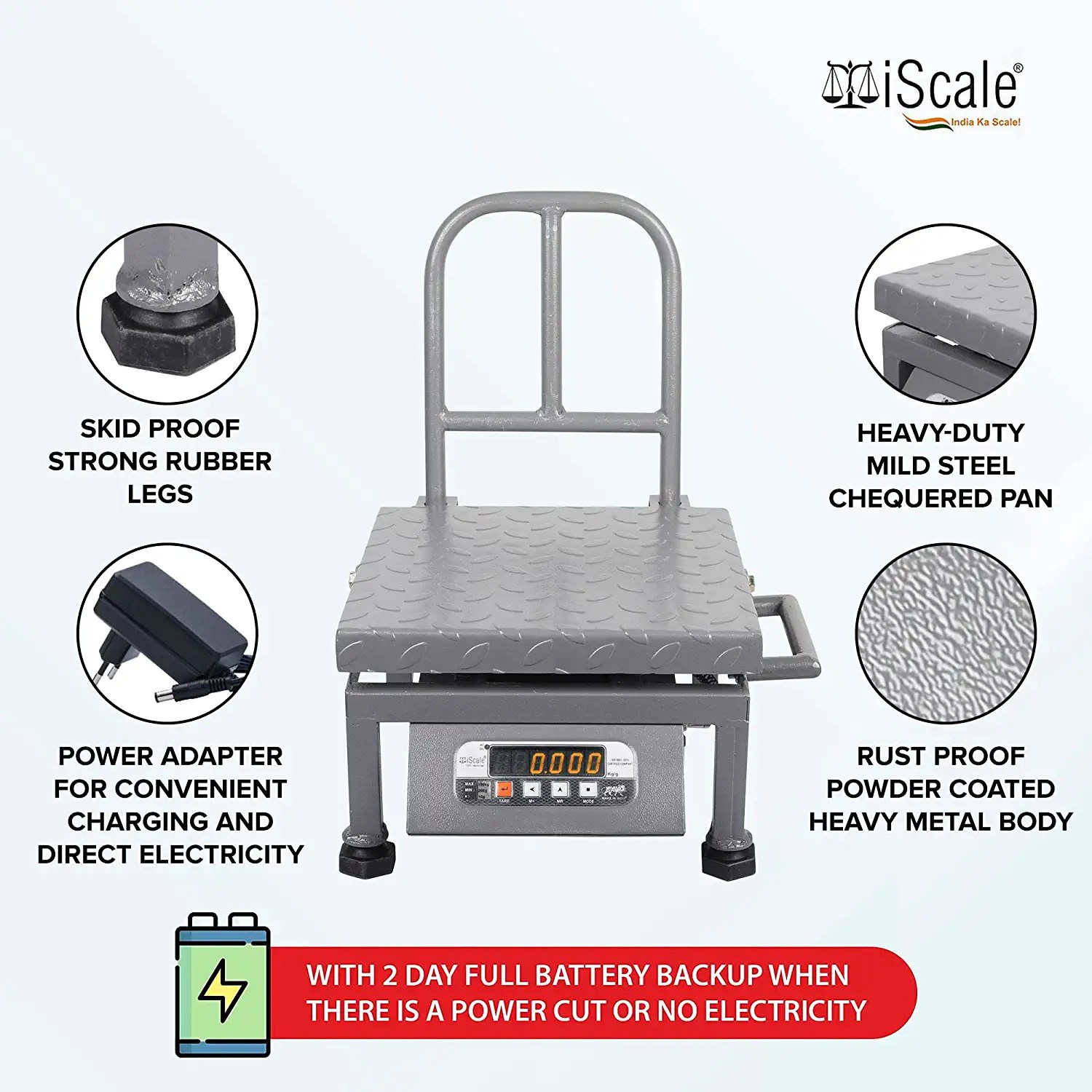 iScale i21 Capacity 50kg x 5g Accuracy, Portable/ Mobile Digital