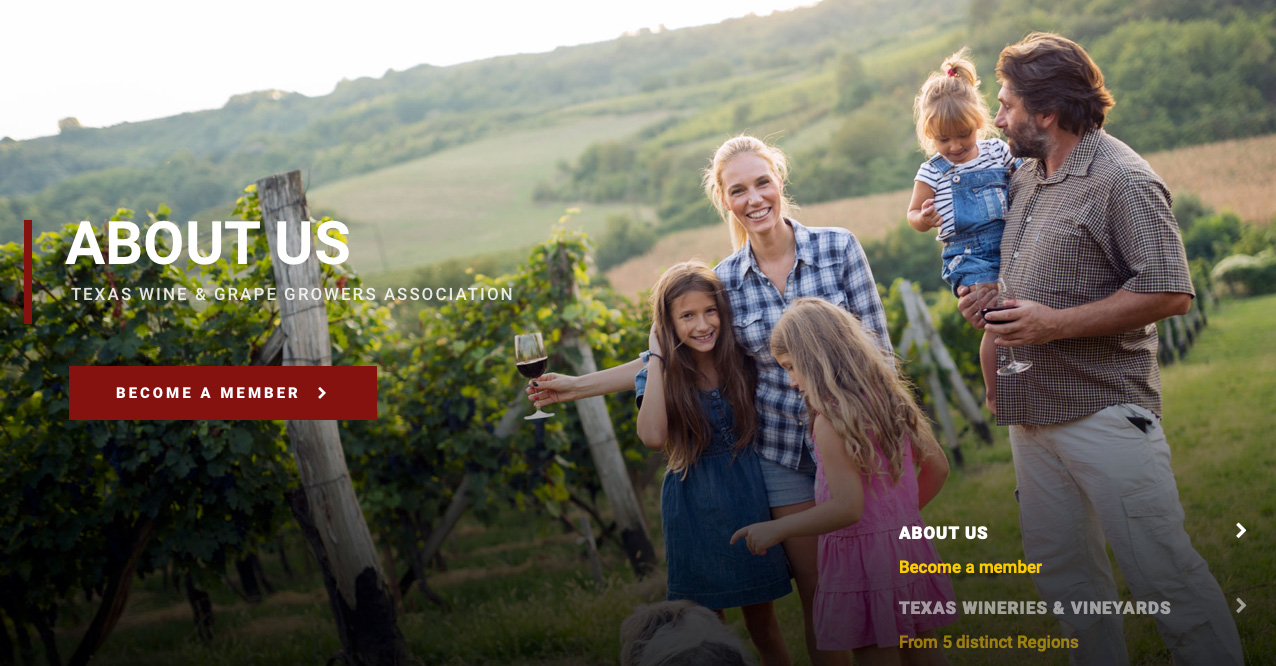 Texas Wine & Grape Growers Association iScan 360 Branding San Antonio