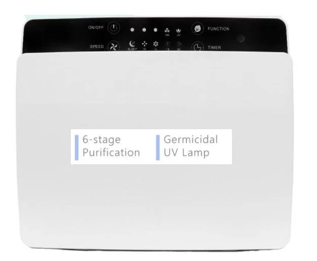 UVC wall mounted hepa air purifier iscientific