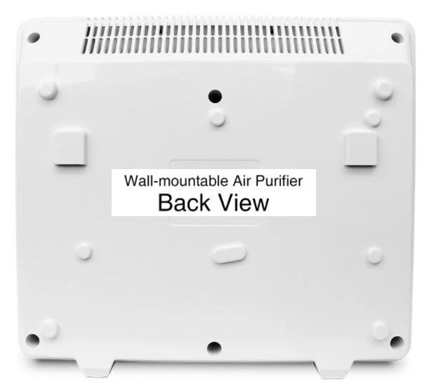 UVC wall mounted hepa air purifier iscientific