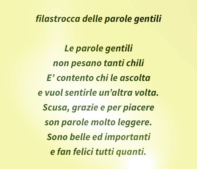La Filastrocca Delle Parole Gentili: Alla Fedele Calvosa Va In Scena La Settimana Della Gentilezza – Isco3 – Il Giornalino Dell'ic Frosinone 3 549_x_640_jpg