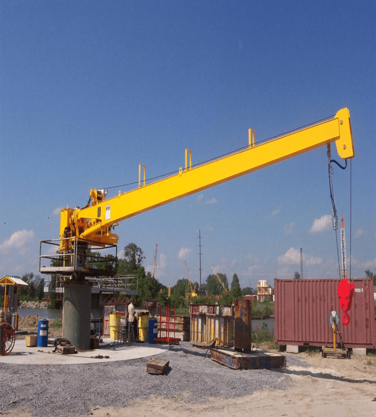 Fixed Length, Box Boom Cylinder Crane
