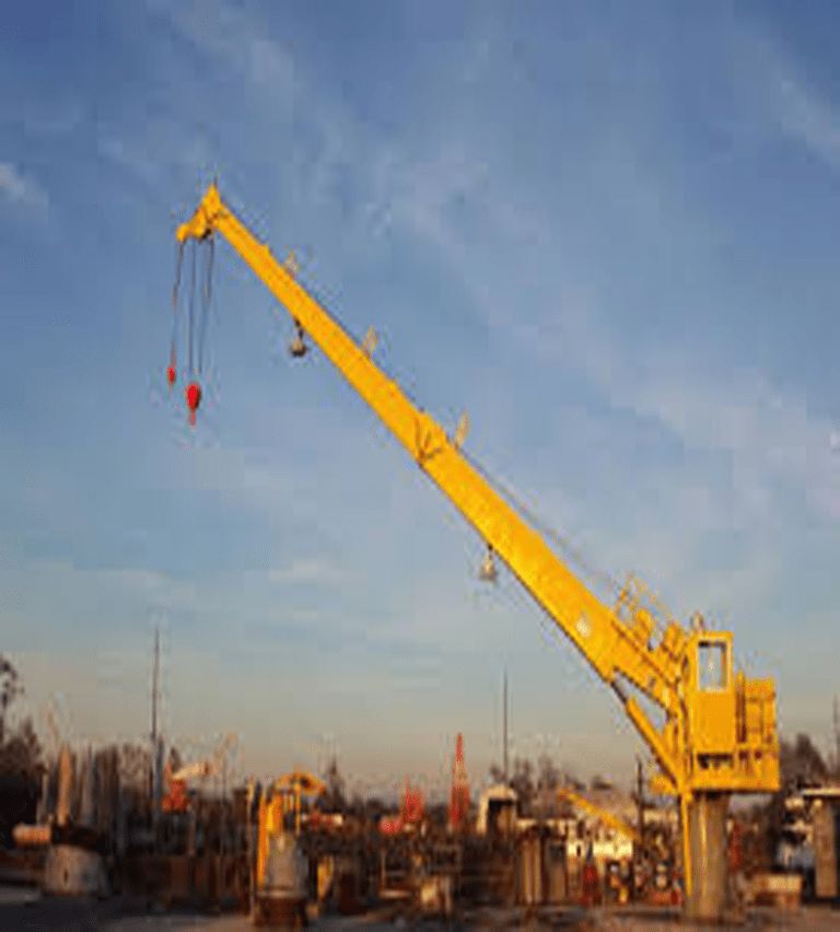 Telescopic Box Boom Cylinder Luffed Crane