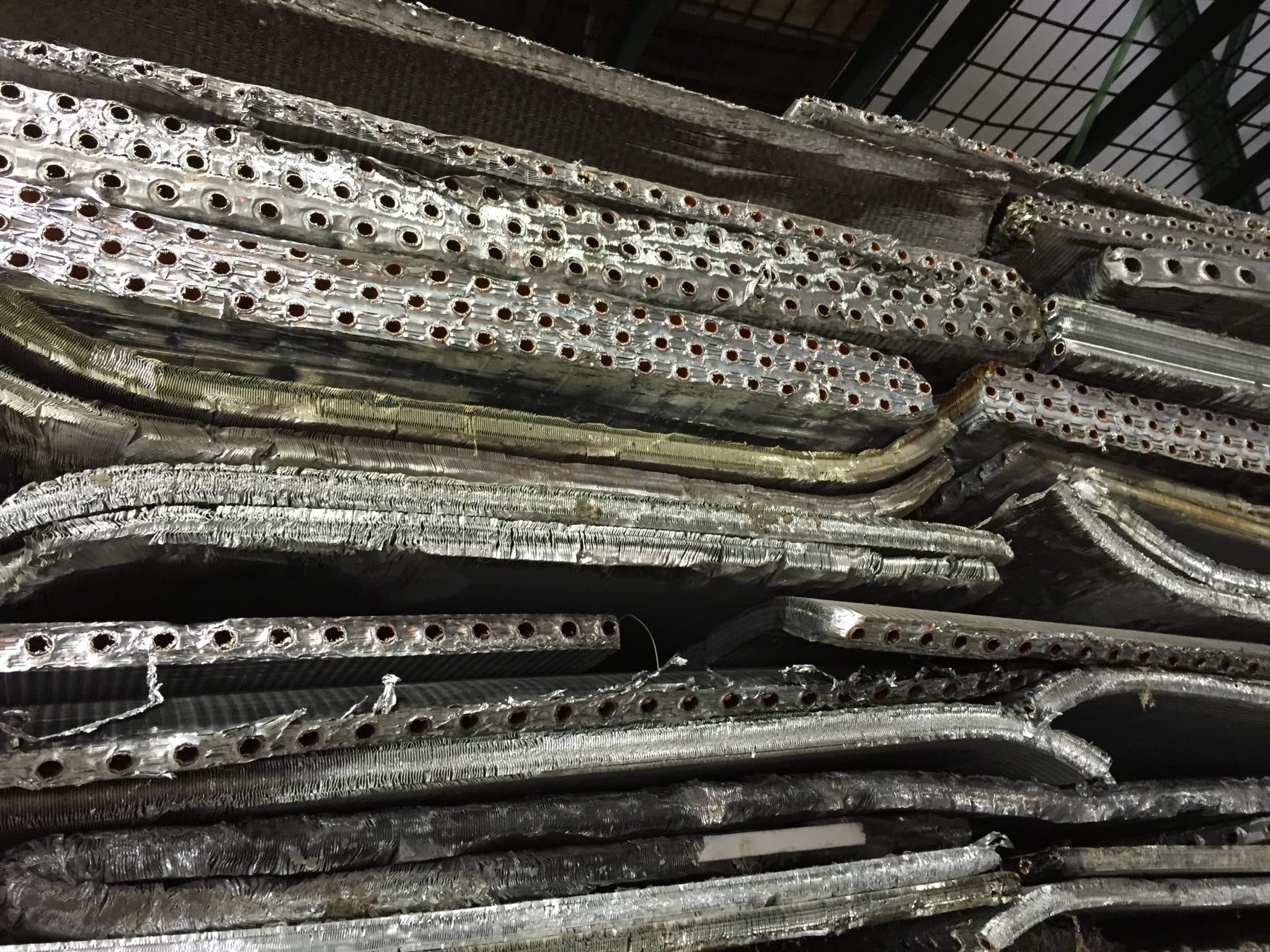 Clean AL/Copper Fin Learn More About Scrap Metals