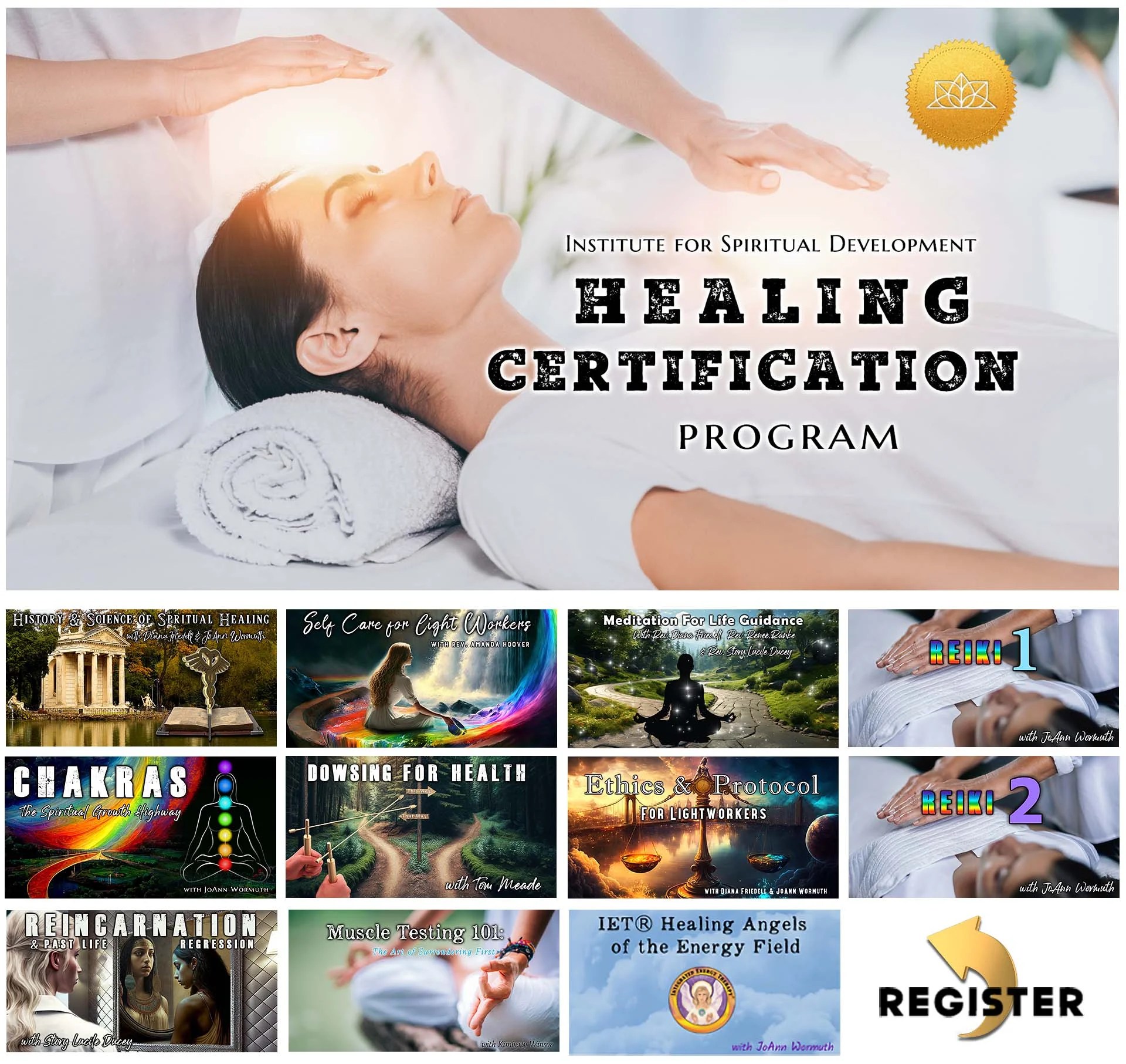 Healing Certification Program Course Overview 20232024 Institute For Spiritual Development
