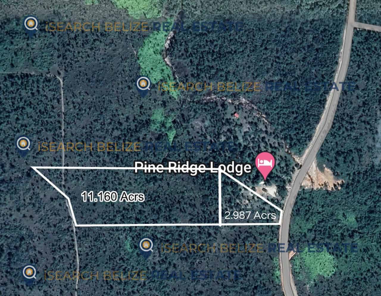 14.147 acres Prime Mountain Pine Ridge Land iSearch Belize Real Estate and Property Management