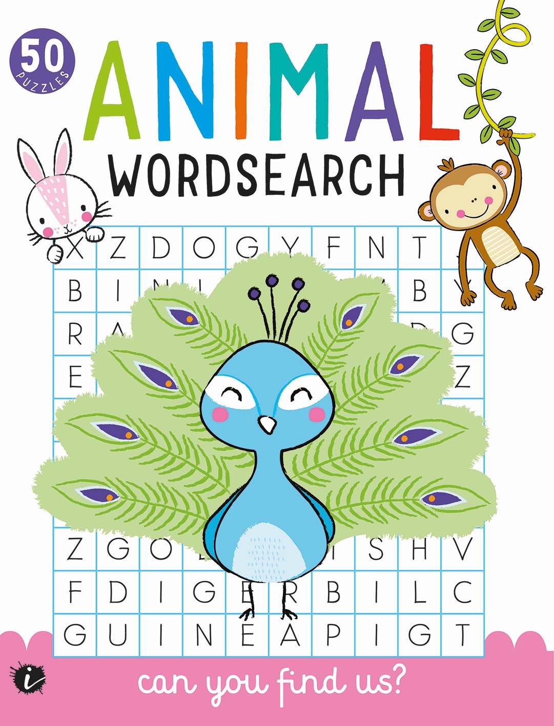 Animal word search iseek