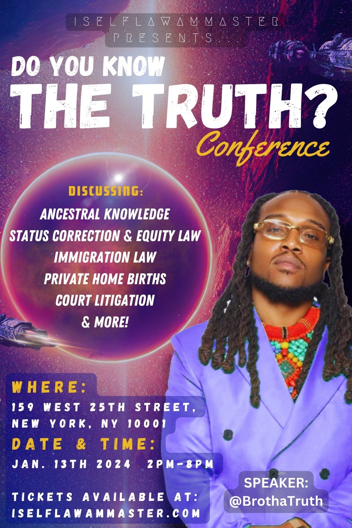 Do You Know The Truth? New York Conference and Book Release