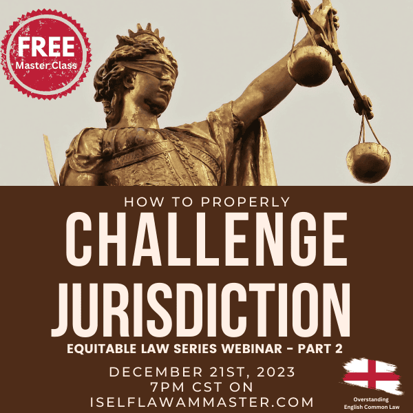 How to Challenge Jurisdiction